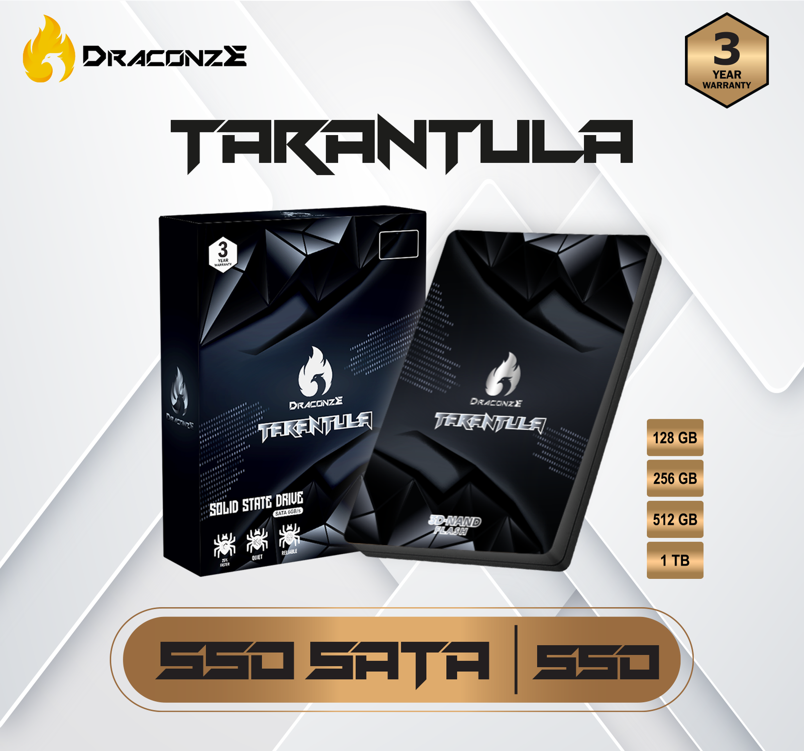SSD SATA DRACONZE TARANTULA
