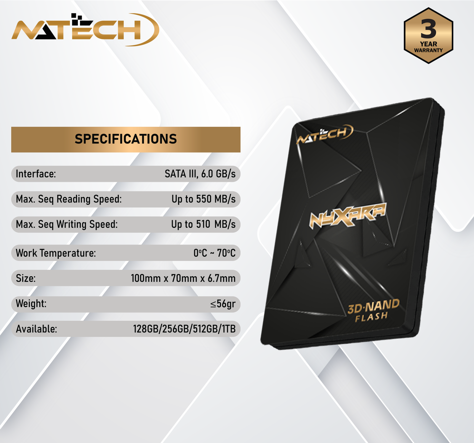 SSD SATA NATECH NYXARA - Image 2