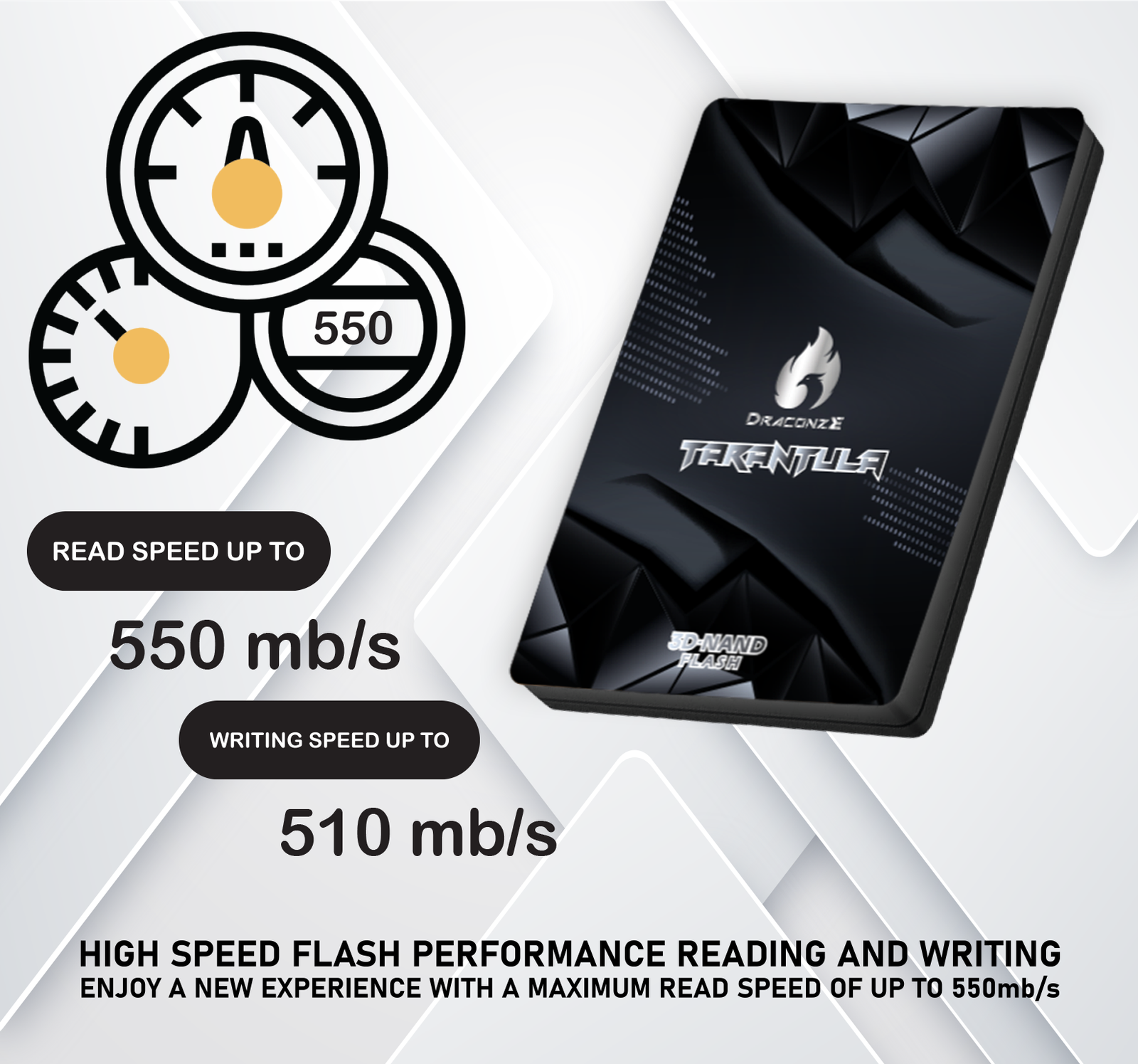 SSD SATA DRACONZE TARANTULA - Image 3