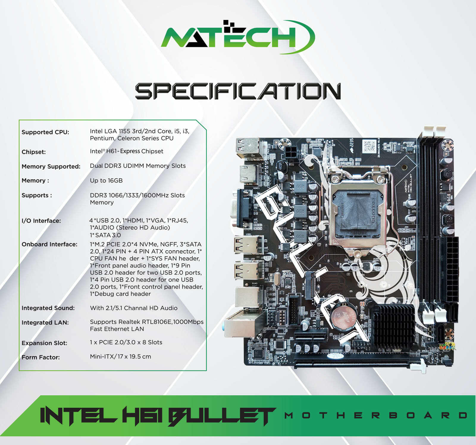 H61 BULLET - Image 3